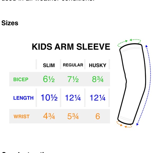 SLEEFS Youth Compression Arm Sleeves NWT, Set of 5~ Sz Slim (Small) - Picture 14 of 14